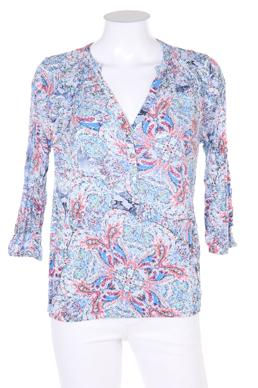 ESPRIT - Tunika-Bluse mit Paisley-Print - D 34