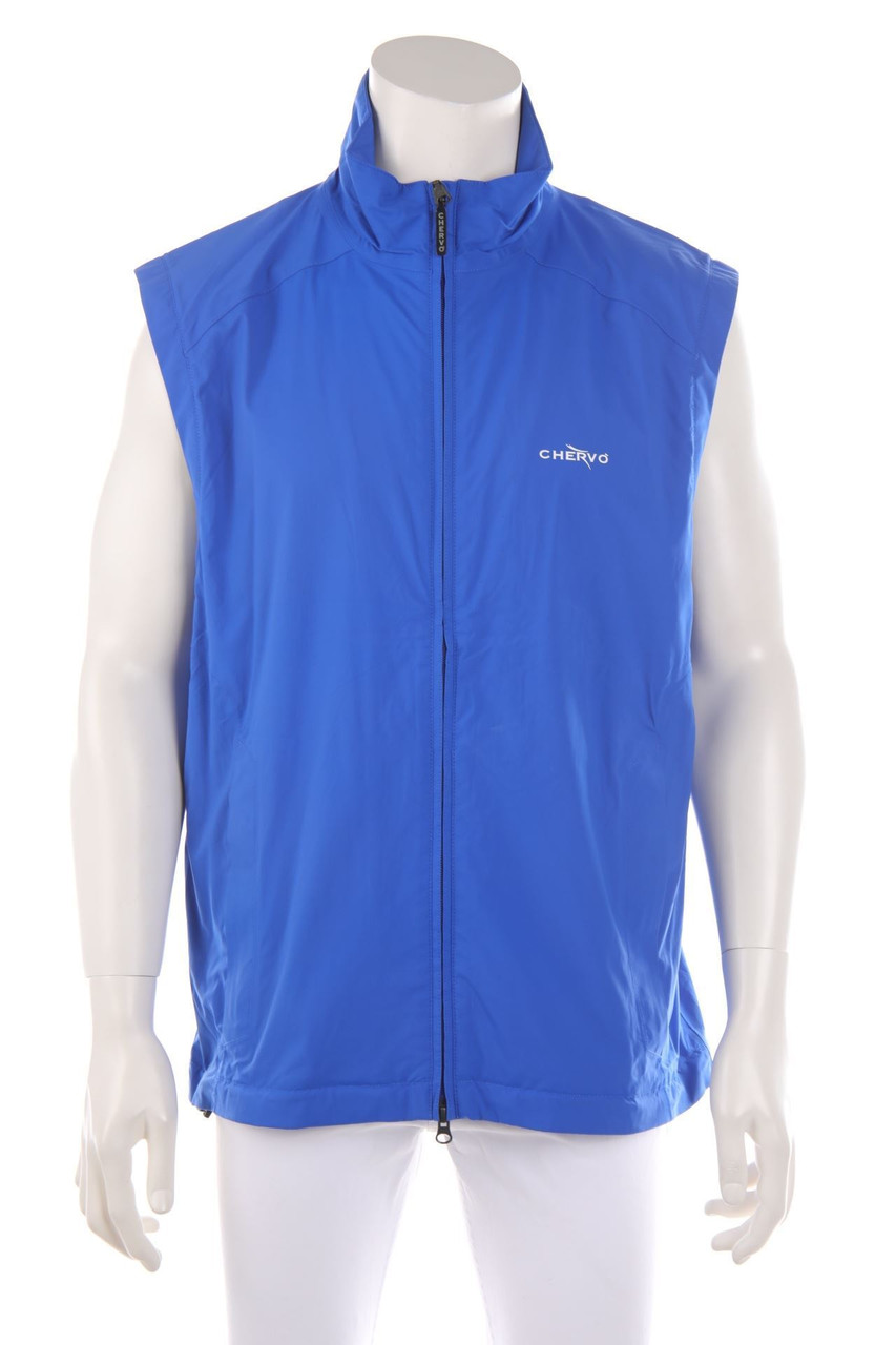 CHERVÒ - Golf-Weste mit Logo-Stickerei - 54