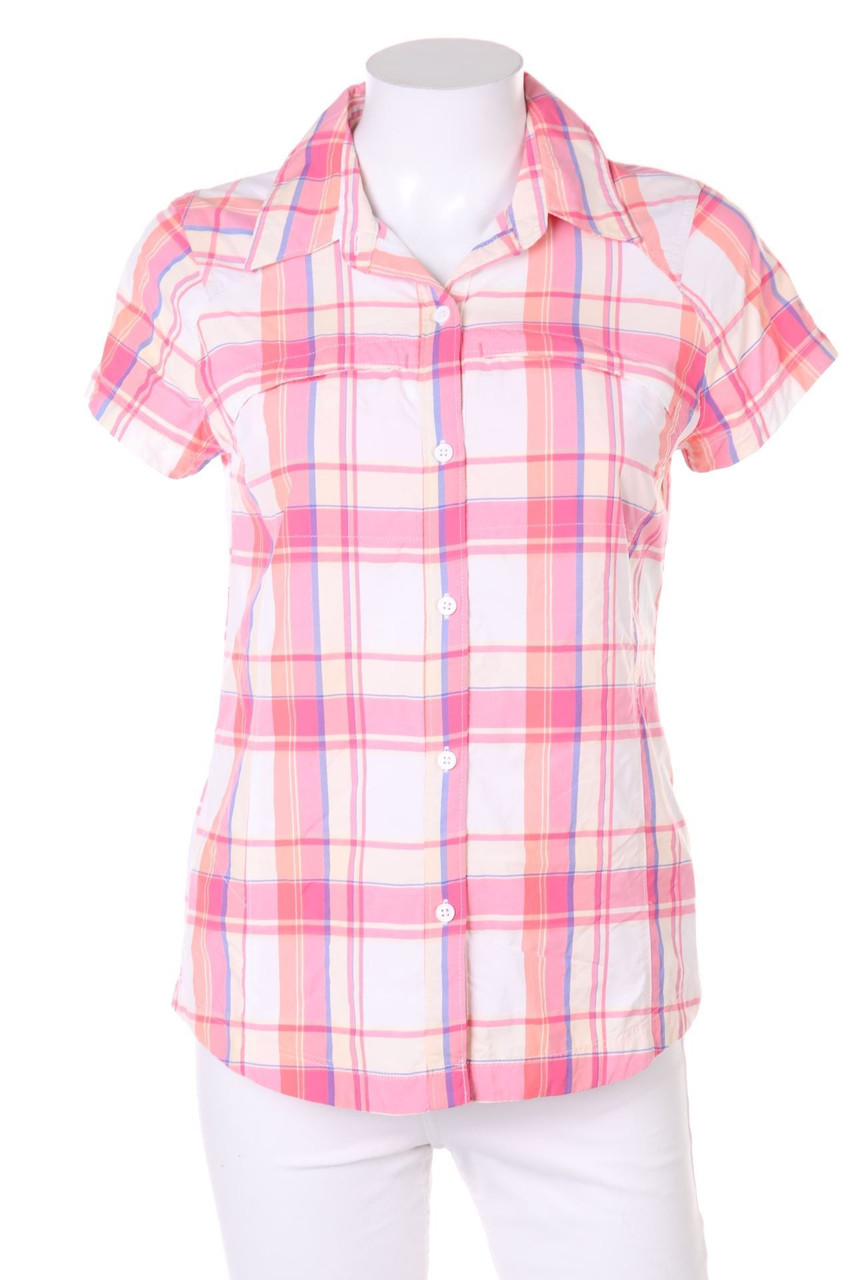 Columbia - Hemd-Bluse mit kurzem Ärmel - S