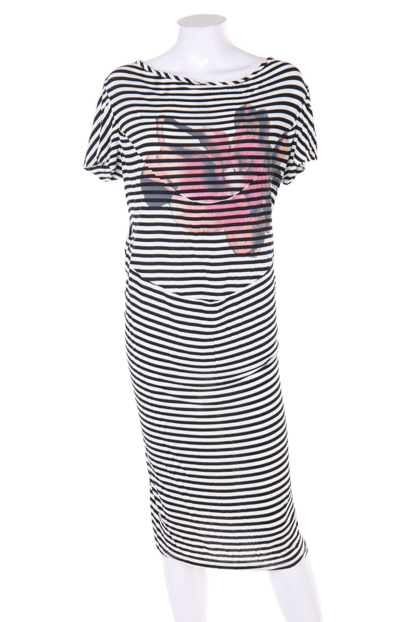 ANNARITA N - Midikleid mit Streifen - D 38