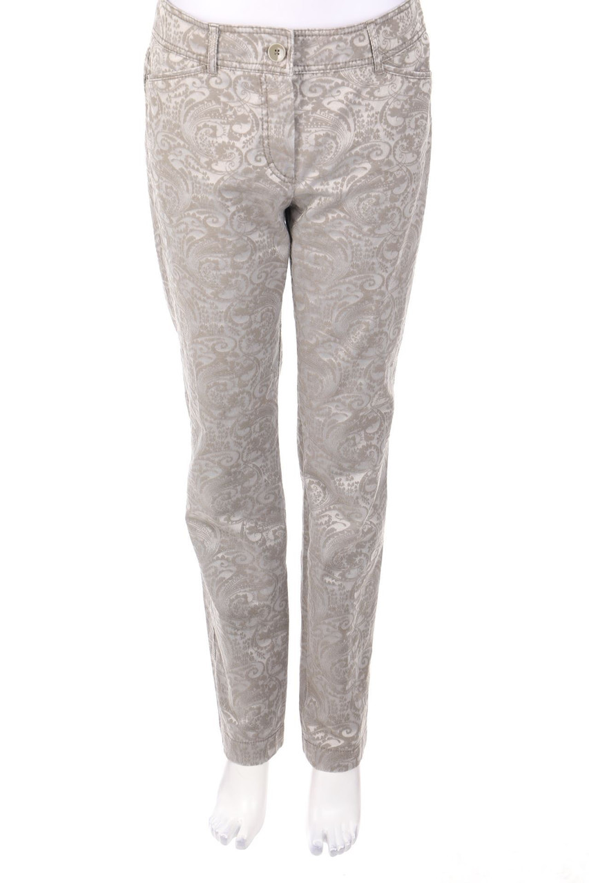 GERRY WEBER - Hose mit floralem Muster - D 42