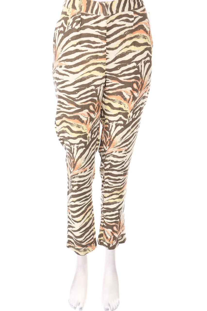 VERO&#x20;MODA&#x20;-&#x20;Hose&#x20;aus&#x20;Viskose&#x20;mit&#x20;Print&#x20;-&#x20;S