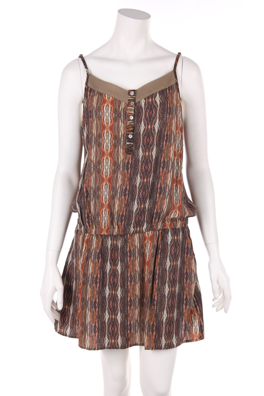 LA FÉE MARABOUTÉE - Kleid mit Ethno-Print - D 38