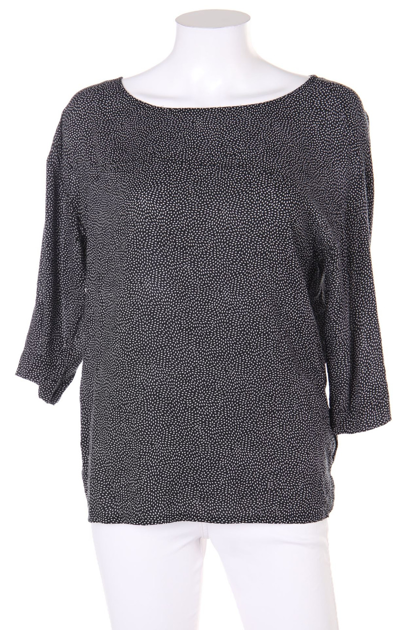 OPUS - Bluse mit Krempel-Ärmeln - D 38