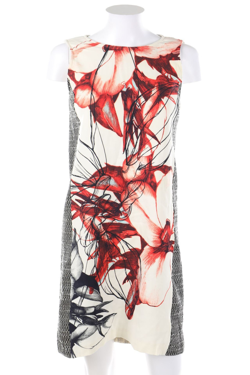 Ohne Label - Kleid mit Blumen-Print - D 36-38