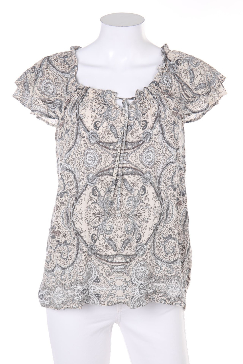 soyaconcept - Tunika-Bluse mit floralem Muster - M