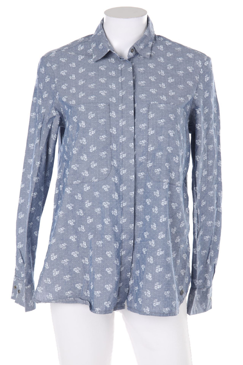 s.Oliver - Hemd-Bluse mit Logo-Plakette - D 34