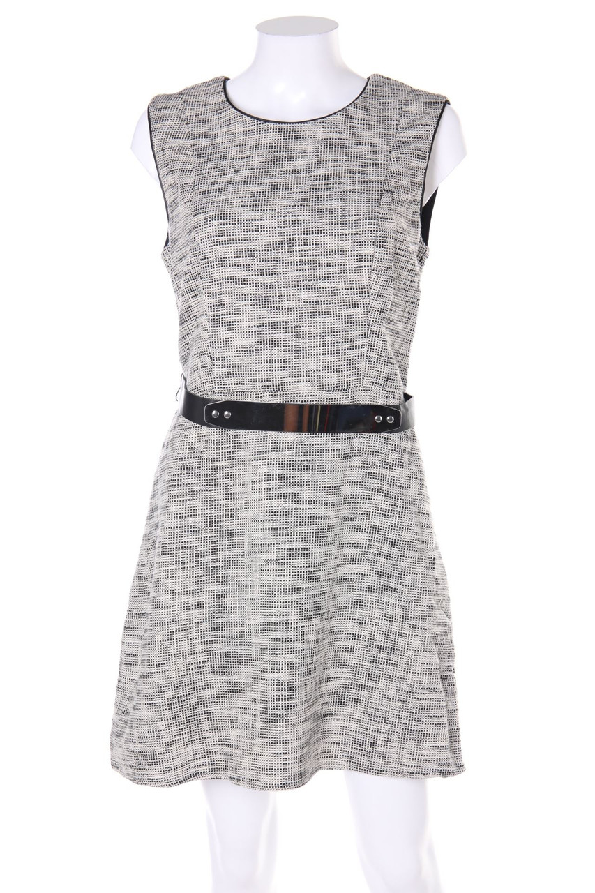 H&M - Kleid mit Gürtel - D 40