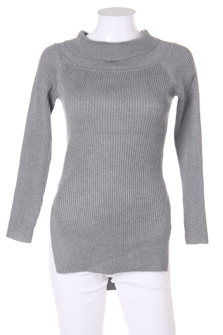 MISSGUIDED - Strick-Pullover mit Schlitz - D 38