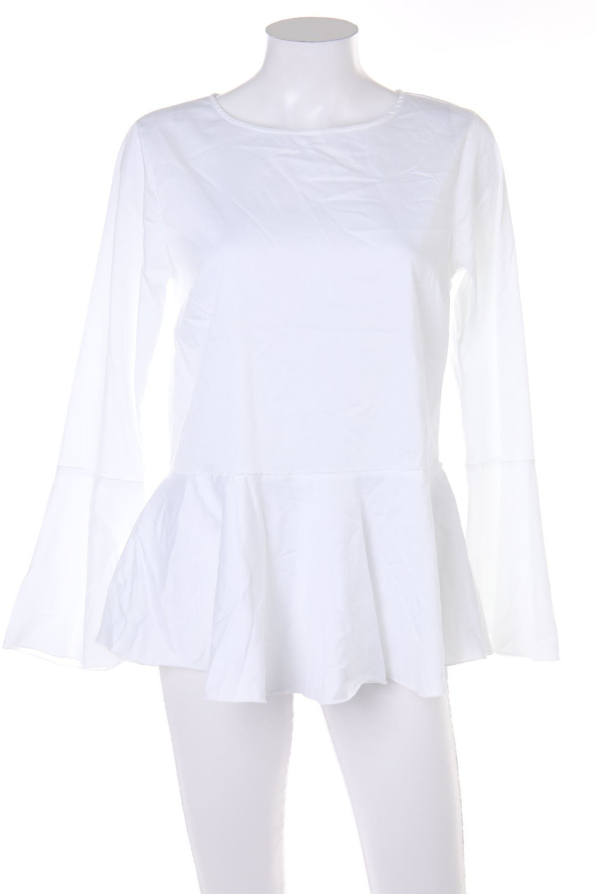 FLORENTINA - Peplum-Bluse aus Baumwoll-Mix - D 38