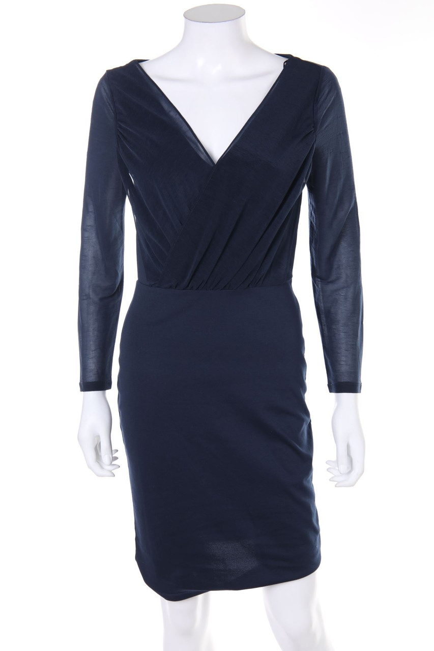 H&M - Abendkleid in Wickel-Optik - S