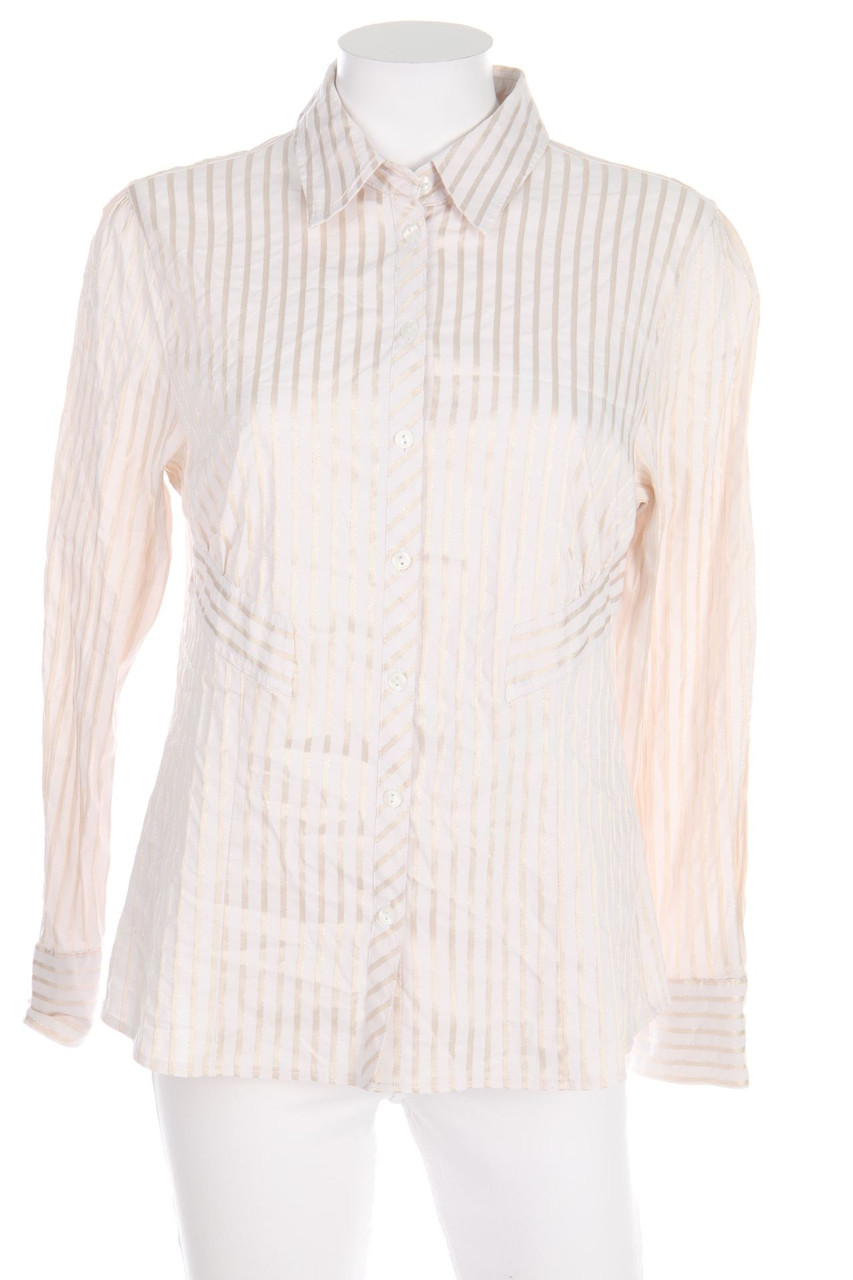 Yessica by C&A - Streifen-Bluse mit Metallic-Effekt - D 44