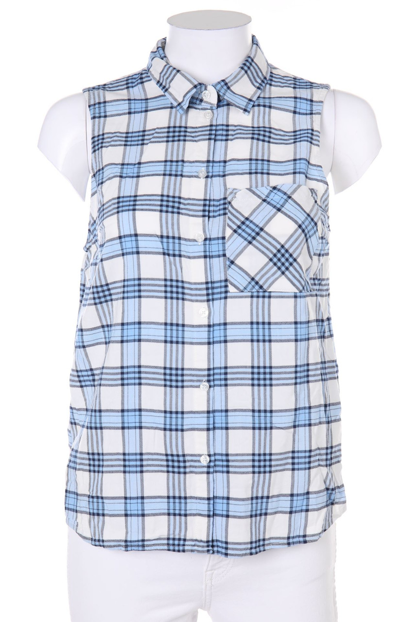 H&M DIVIDED - Blusentop mit Karo-Muster - D 36