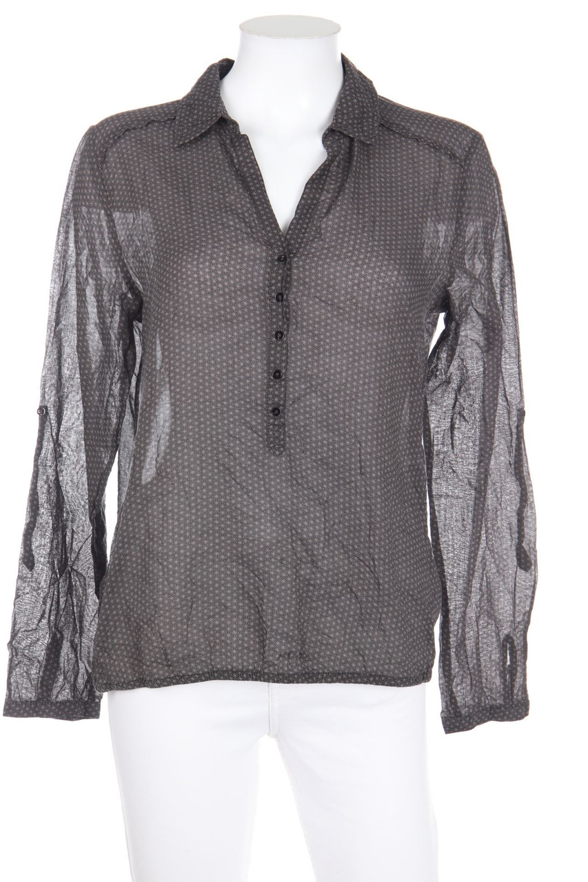 OPUS - Bluse aus Baumwolle mit Print - D 38