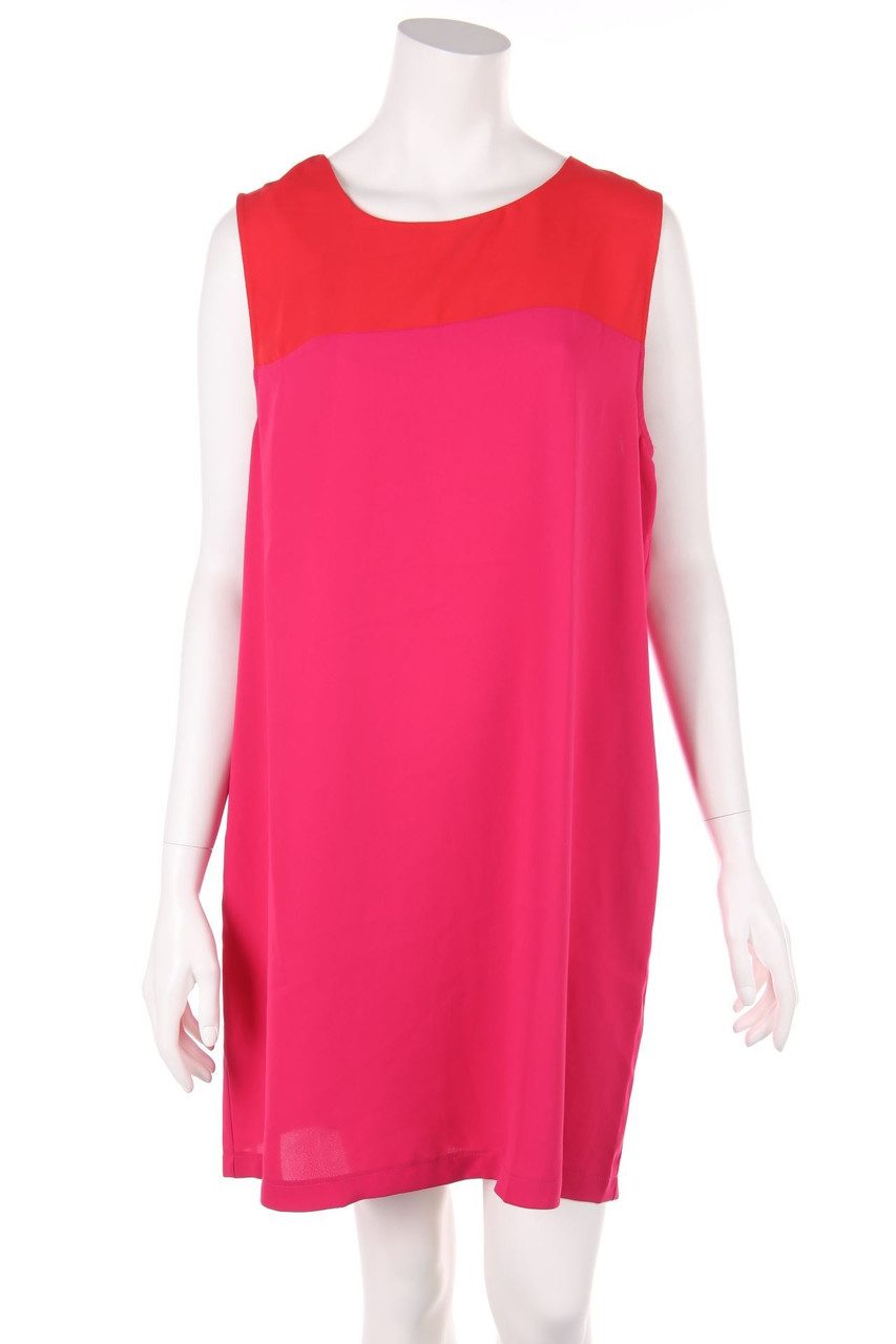 CYNTHIA ROWLEY - Two Tone-Kleid mit Reißverschluss - XL