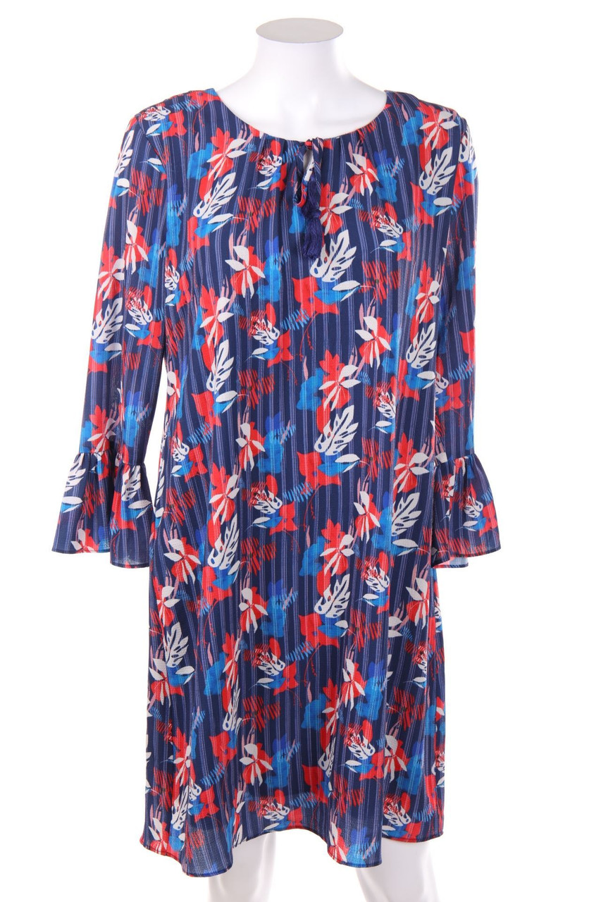 MANOR woman - Tunikakleid mit floralem Muster - D 42