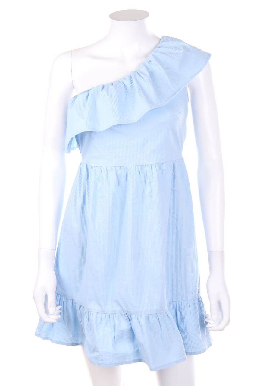 VERO MODA - One-Shoulder Kleid mit Volants - XS