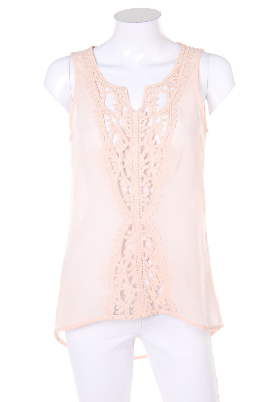 ONLY - Blusentop mit Häkelspitze - D 38