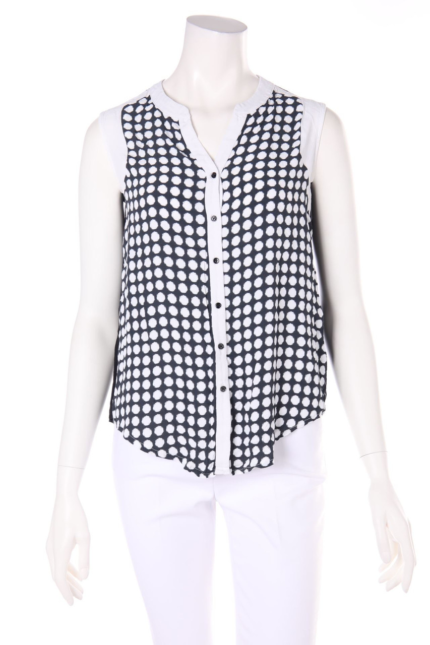 Sinéquanone - Blusentop mit Punkten - M