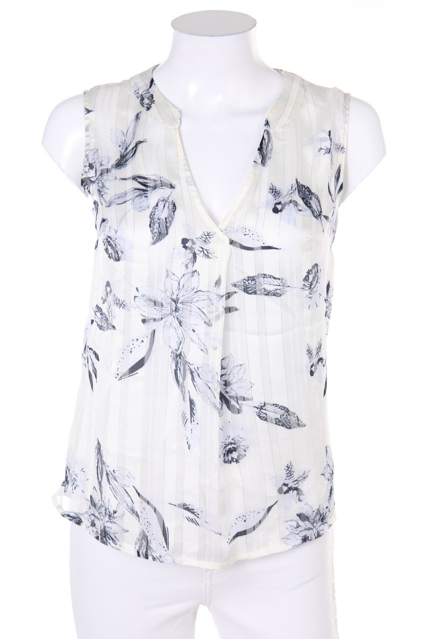 MORGAN - Blusentop mit Metallic-Effekt - D 34