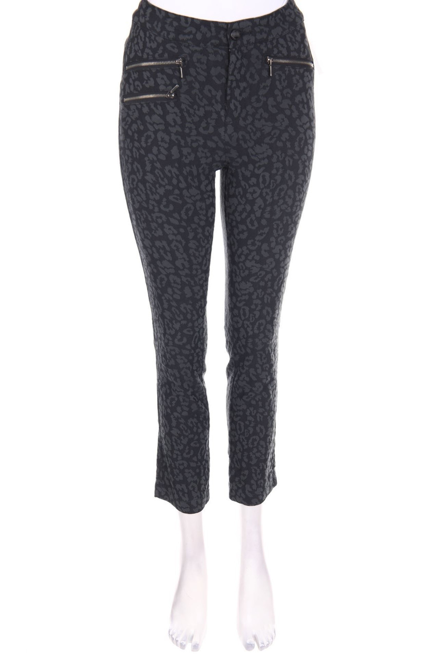 Charles Vögele - High Waist-Skinny Jeggings mit Animal-Print - D 36