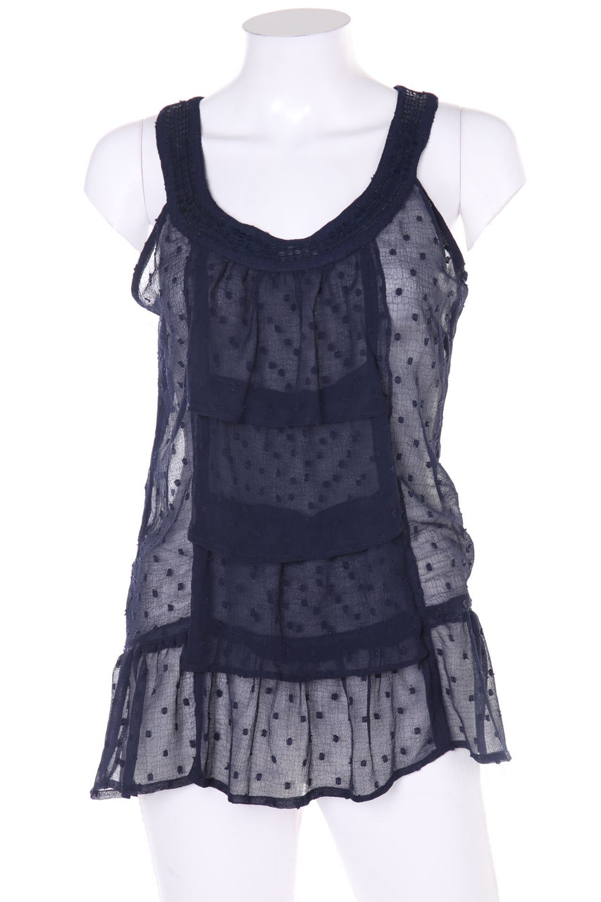 Ohne Label - Top mit Pailletten - L