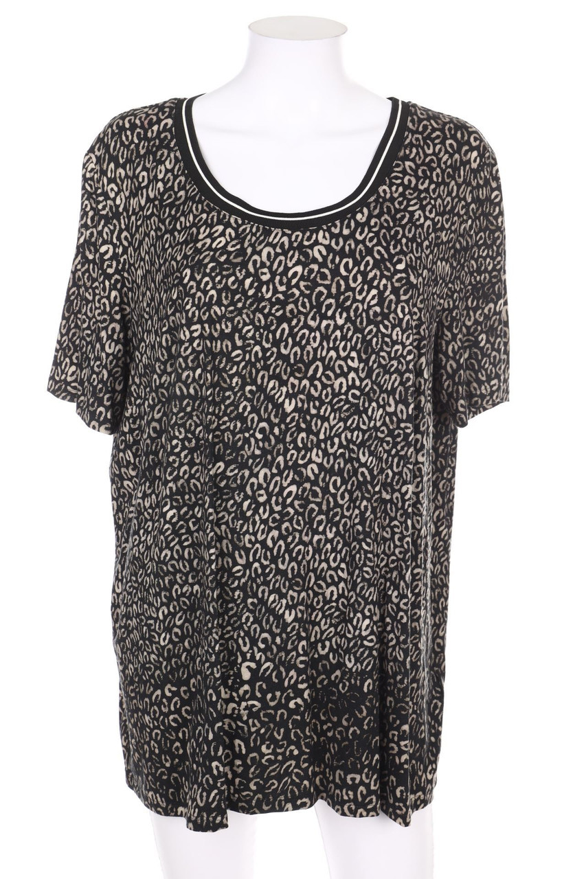 KRIZIA - Kurzarm-Shirt mit Print - M