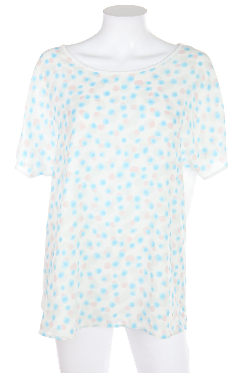 BRAX FEEL GOOD - Kurzarm-Bluse mit Print - D 42