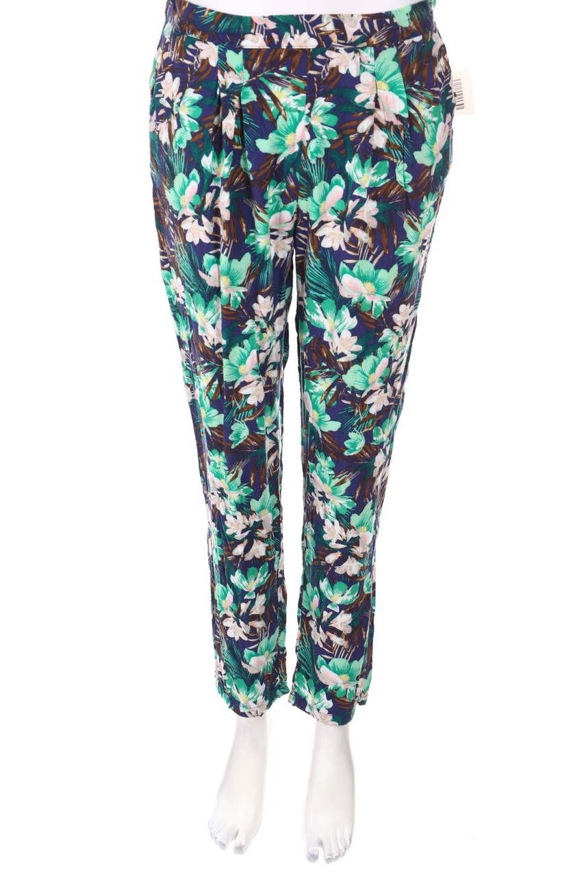 H&M - Jogger-Hose mit floralem Muster - S