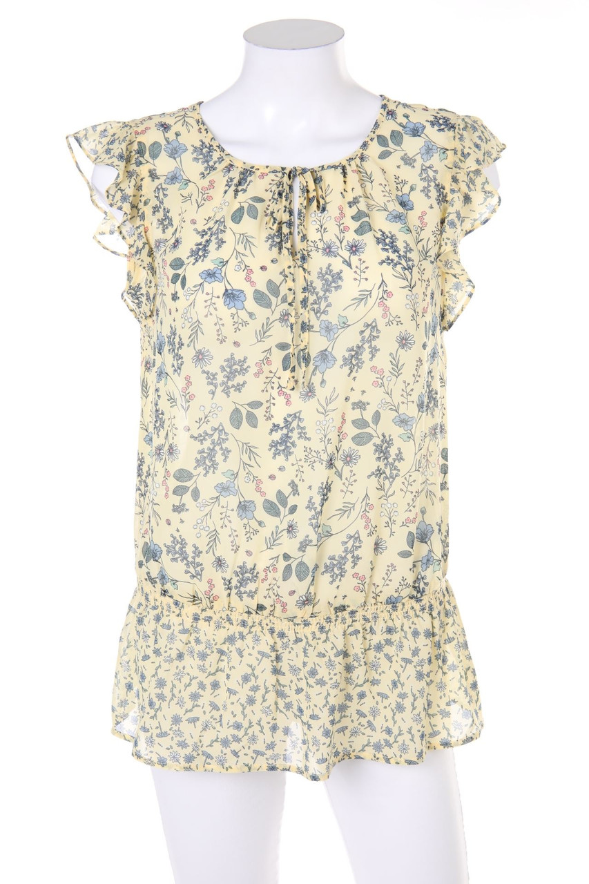 Yessica by C&A - Kurzarm-Bluse mit floralem Muster - D 38