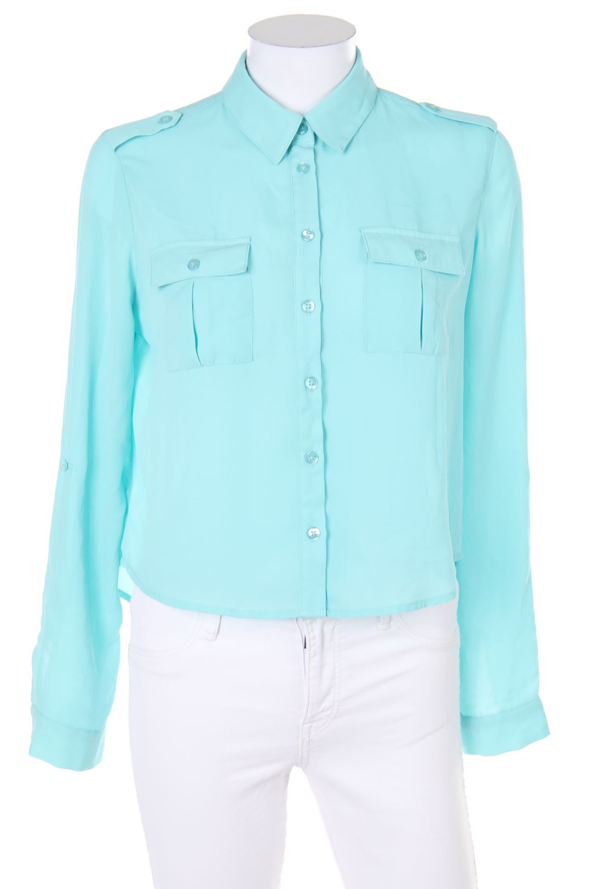 TALLY WEiJL - Bluse mit Roll-up-Manschette - D 36