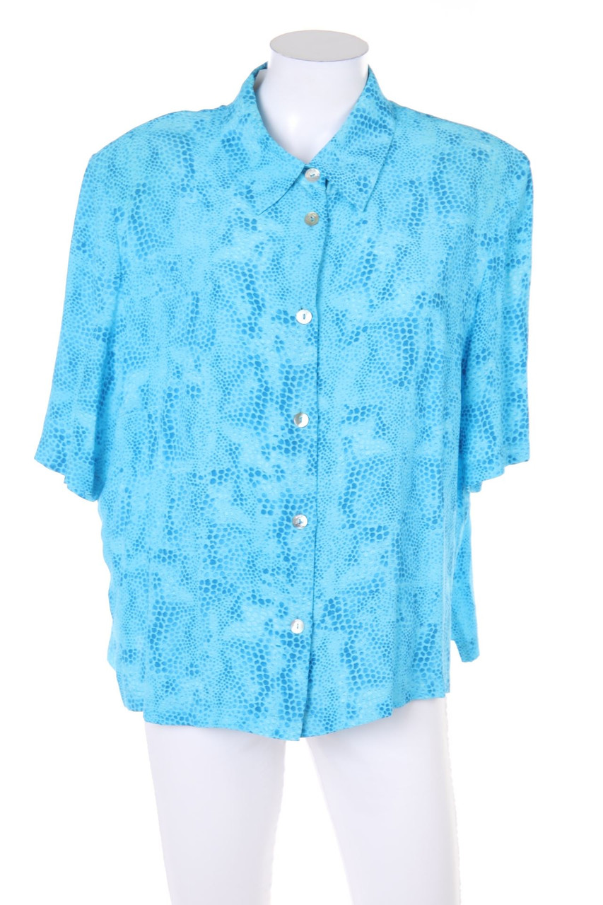 NICE DAY - Hemd-Bluse mit kurzem Ärmel - D 48