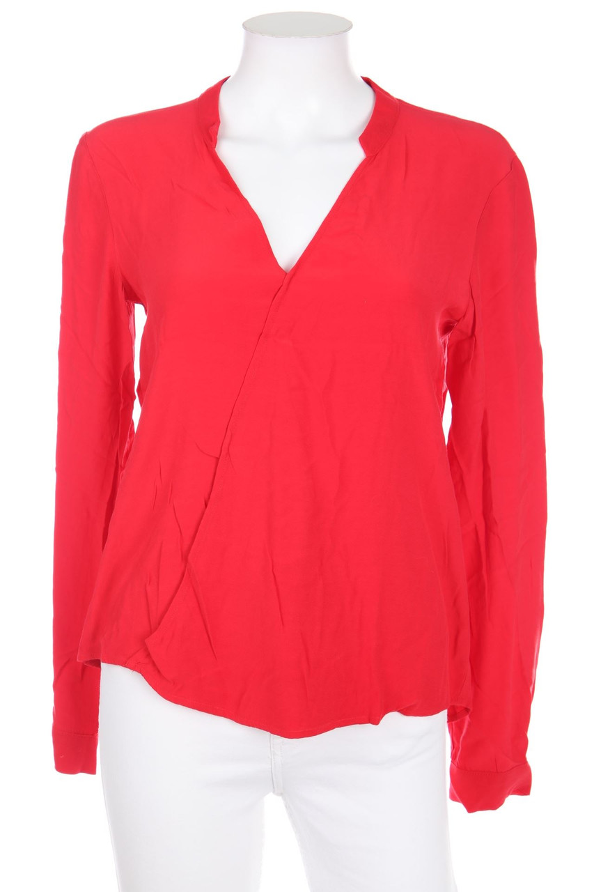 MANGO - Tunika-Bluse in Wickel-Optik - XS