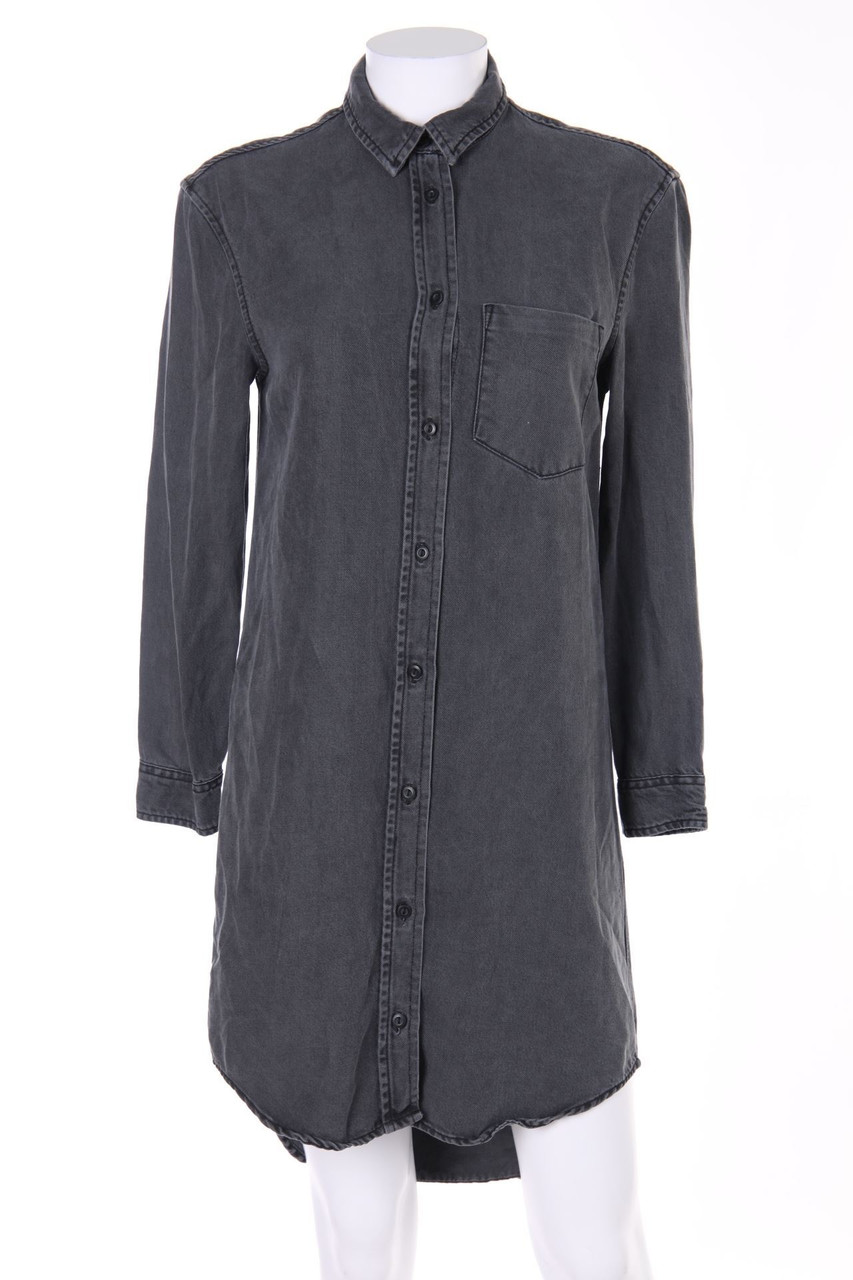 H&M - Blusenkleid in Denim-Optik - D 34