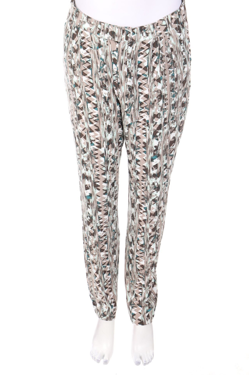 ESPRIT de corp - Jogger-Hose mit Print - D 40