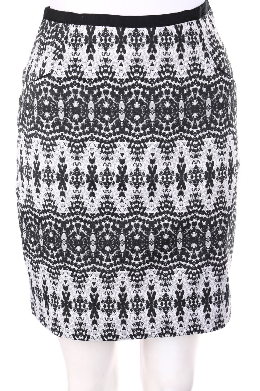 H&M - Minirock mit Muster - D 36