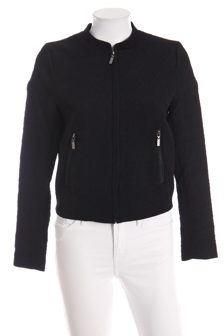 H&M - Jacke mit Kunstleder-Details - D 36