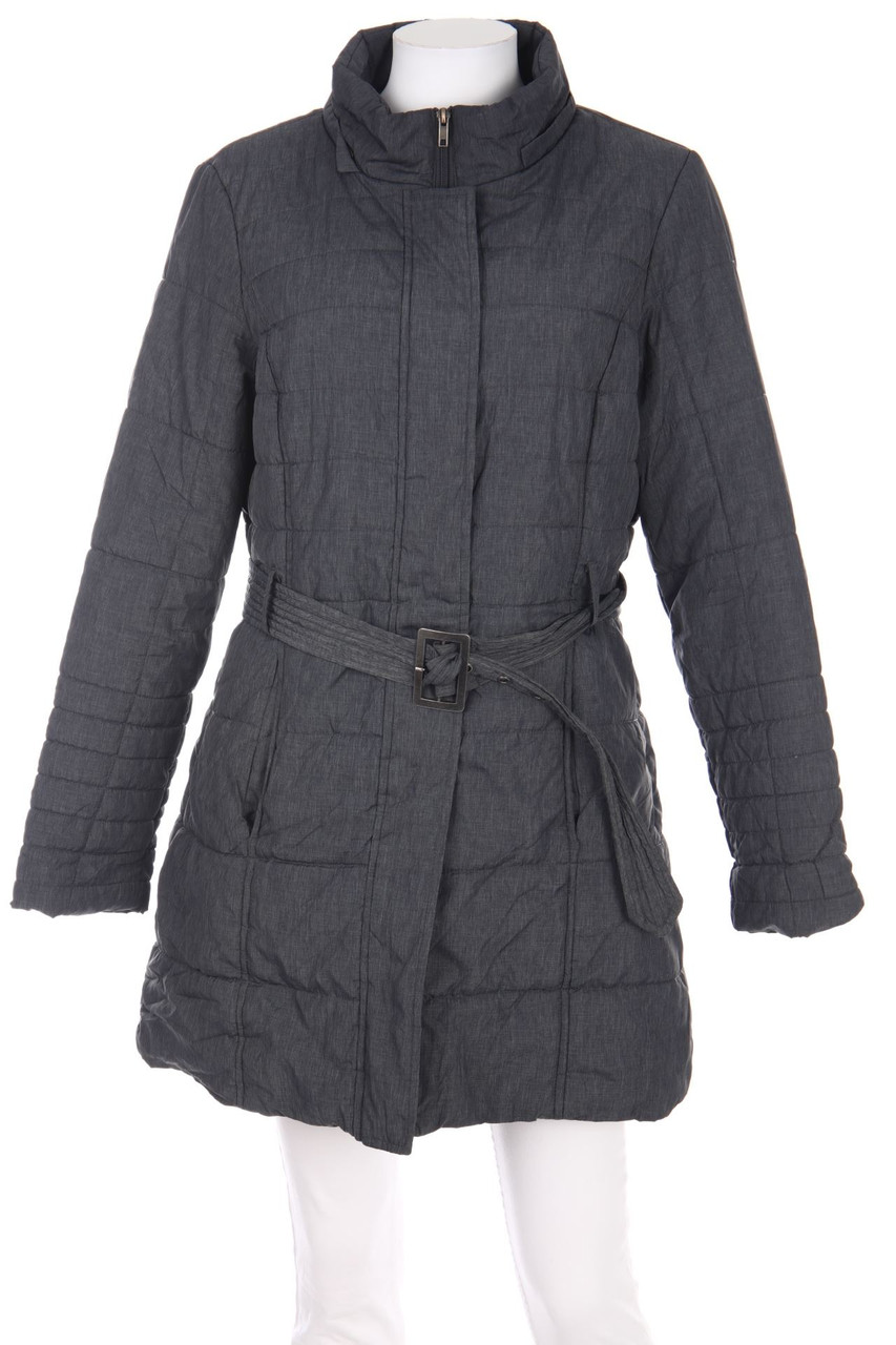 manguun - Stepp-Mantel mit Gürtel - D 42