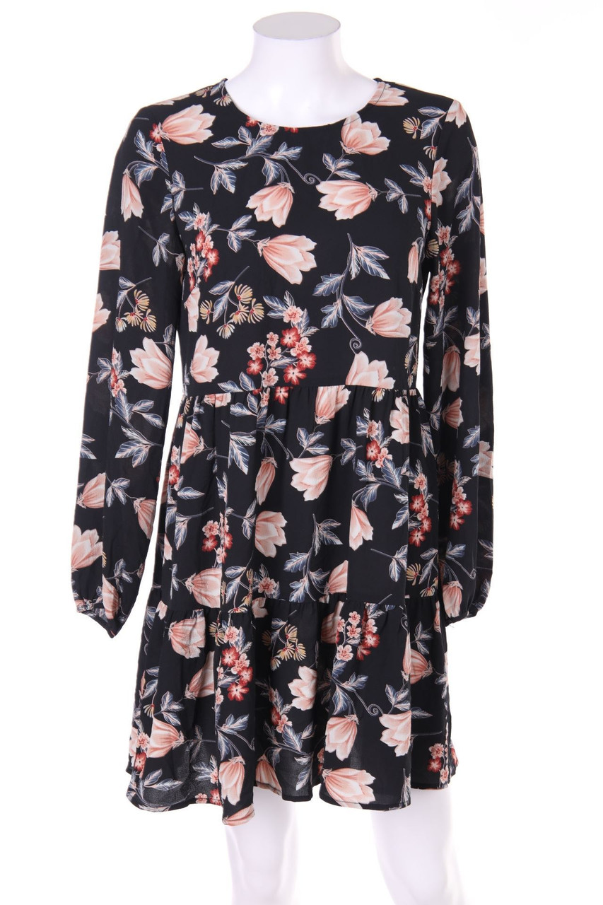 zebra - Kleid mit floralem Muster - XS