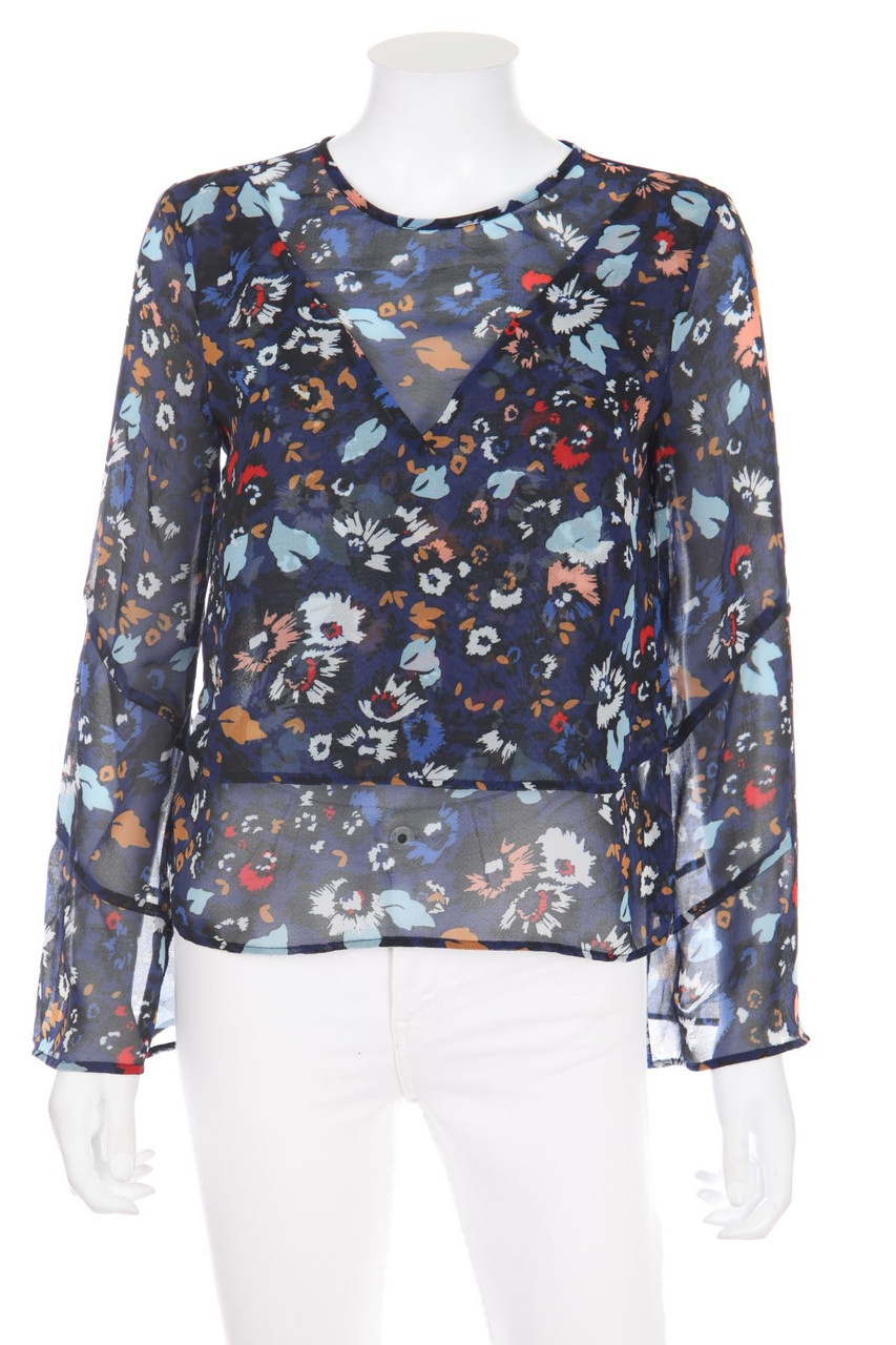 MORGAN - Bluse im Layer Look mit Blumen-Print - D 38