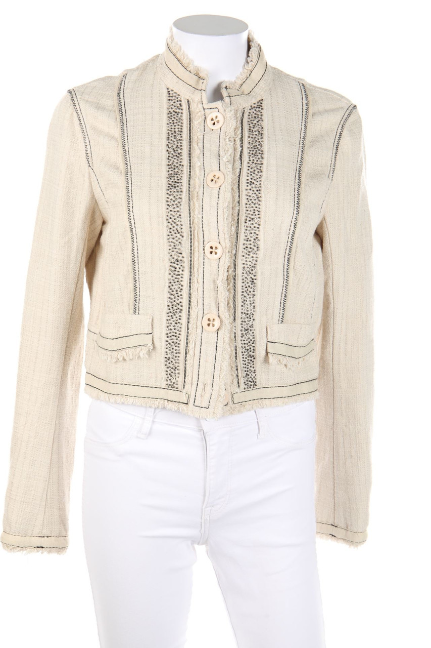 MARC AUREL - Jacke mit Perlen - D 38