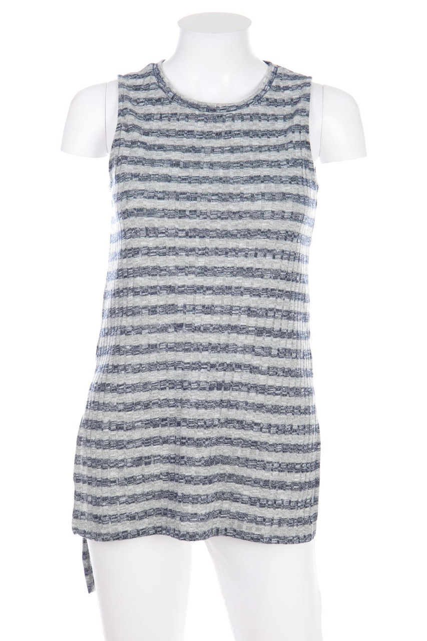 even&odd - Vokuhila-Top mit Schlitz - S