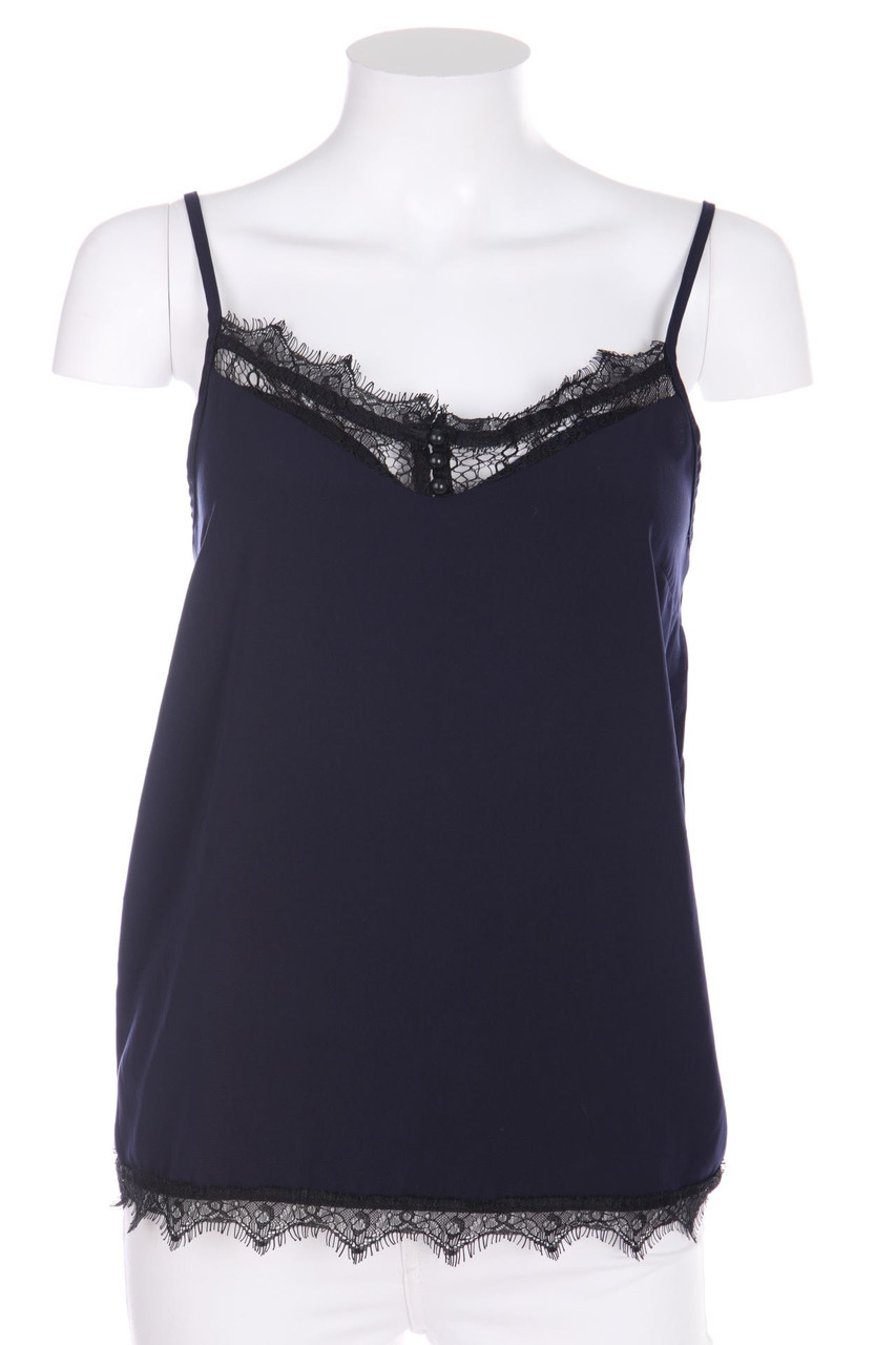 MORGAN - Top mit Spitzen-Einsatz - D 36