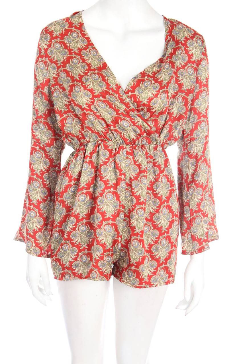 FASHION UNION - Playsuit mit floralem Muster - D 36