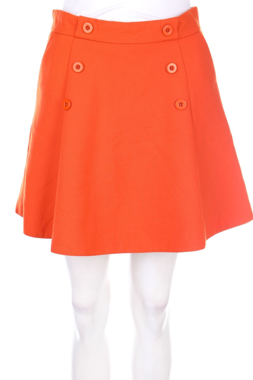 promod - 60s-Vintage Style-Minirock mit Knöpfen - D 36