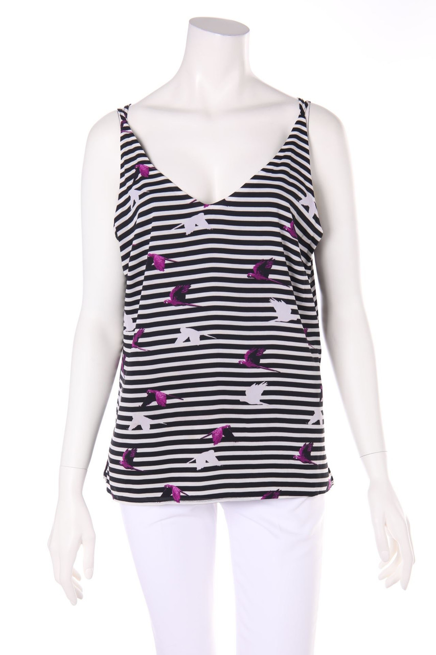 comma - Top mit Print - D 40