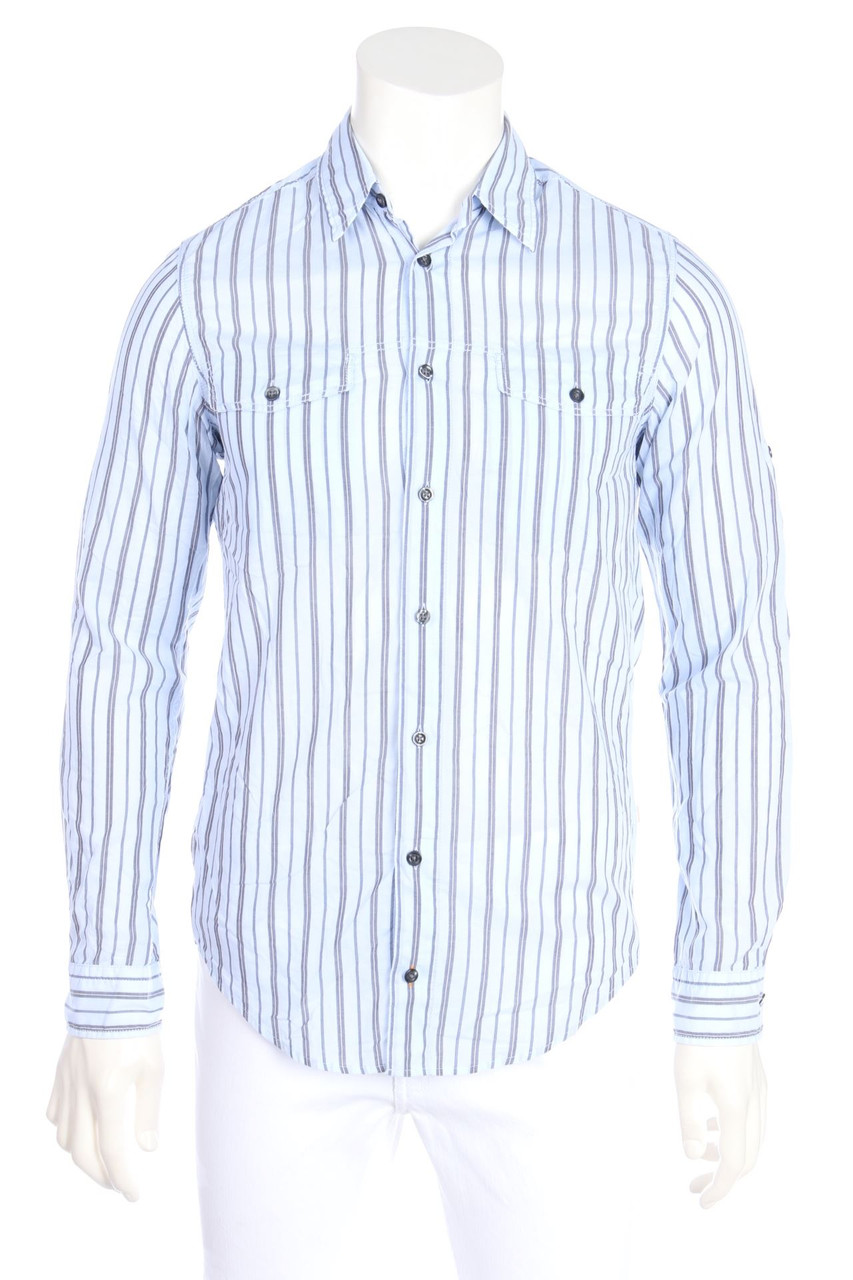 BOSS ORANGE - Hemd mit Streifen - S