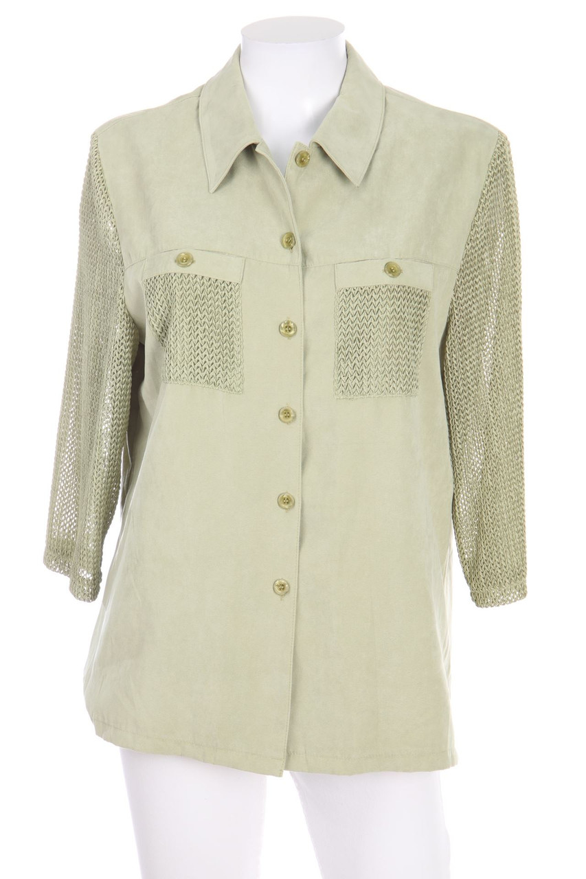 Belle Surprise - Hemd-Bluse mit aufgesetzten Taschen - D 40