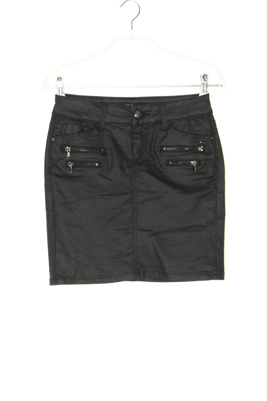 MORGAN - Coated-Mini-Jeansrock - D 34