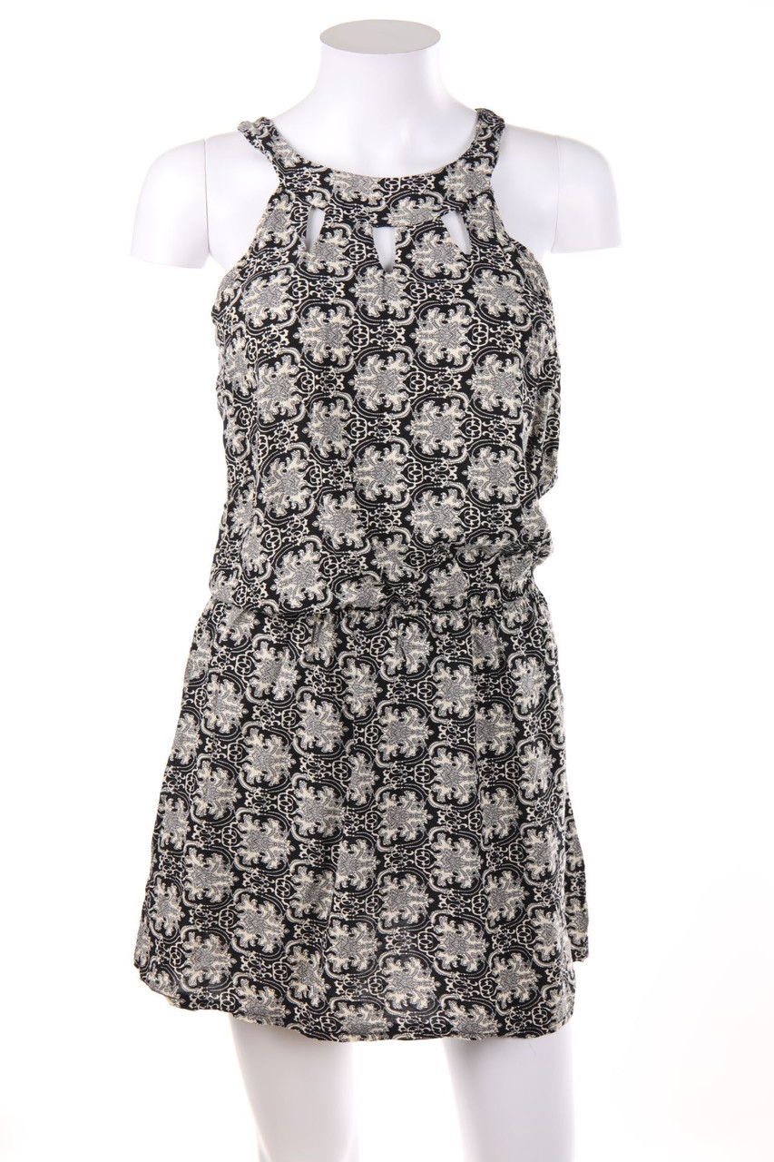 Madonna - Print-Kleid mit Cut-outs - M